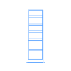 Furniture Bookcases Ikea Havsta Storage Combination Shelving Unit Sketch Style Svg Vector, Free Vectors File